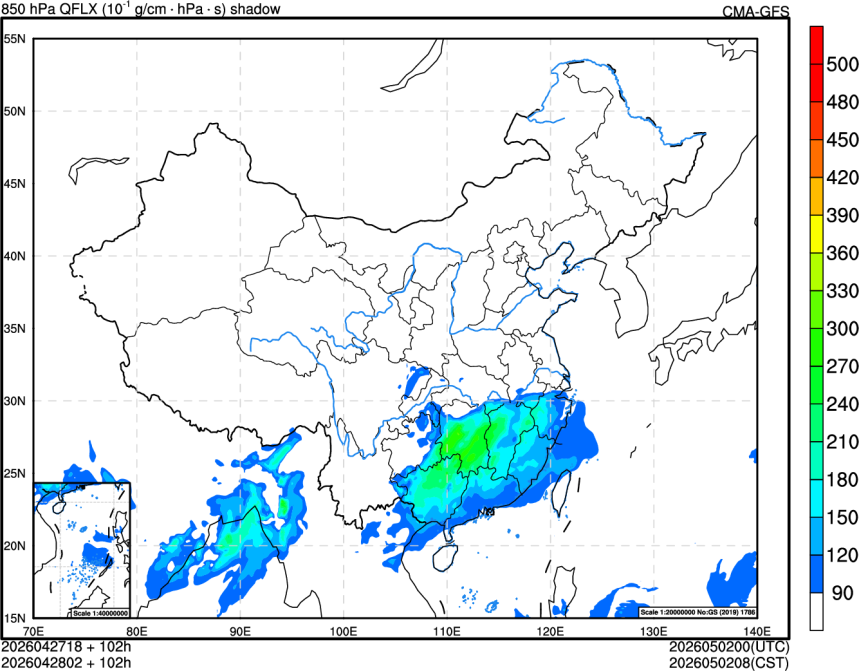 04/27 18时 +102小时