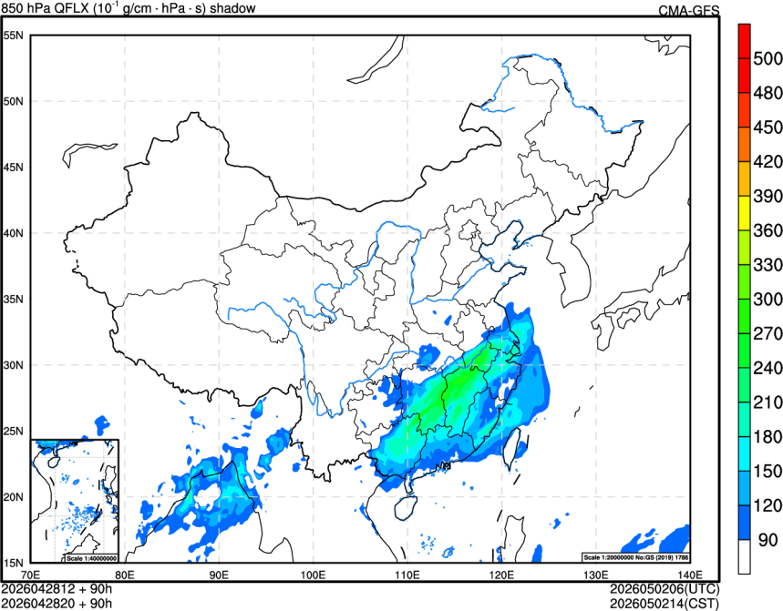 04/28 12时 +090小时