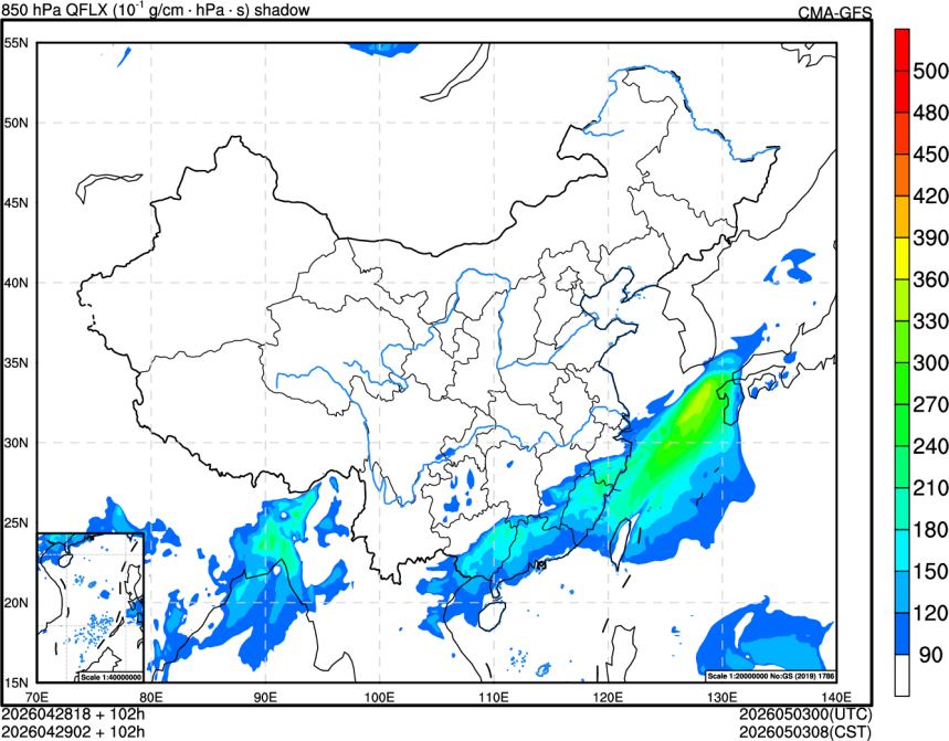 04/28 18时 +102小时