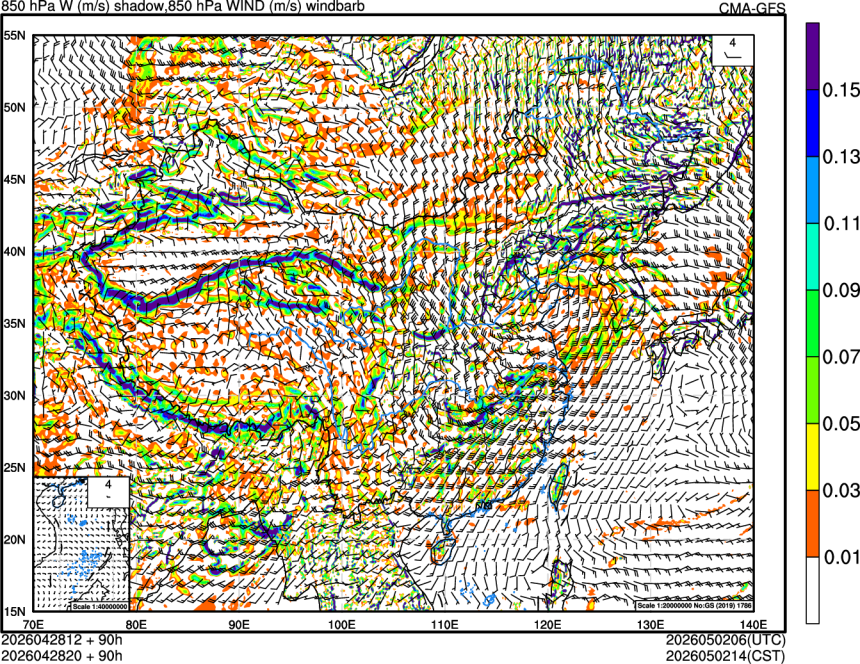 04/28 12时 +090小时
