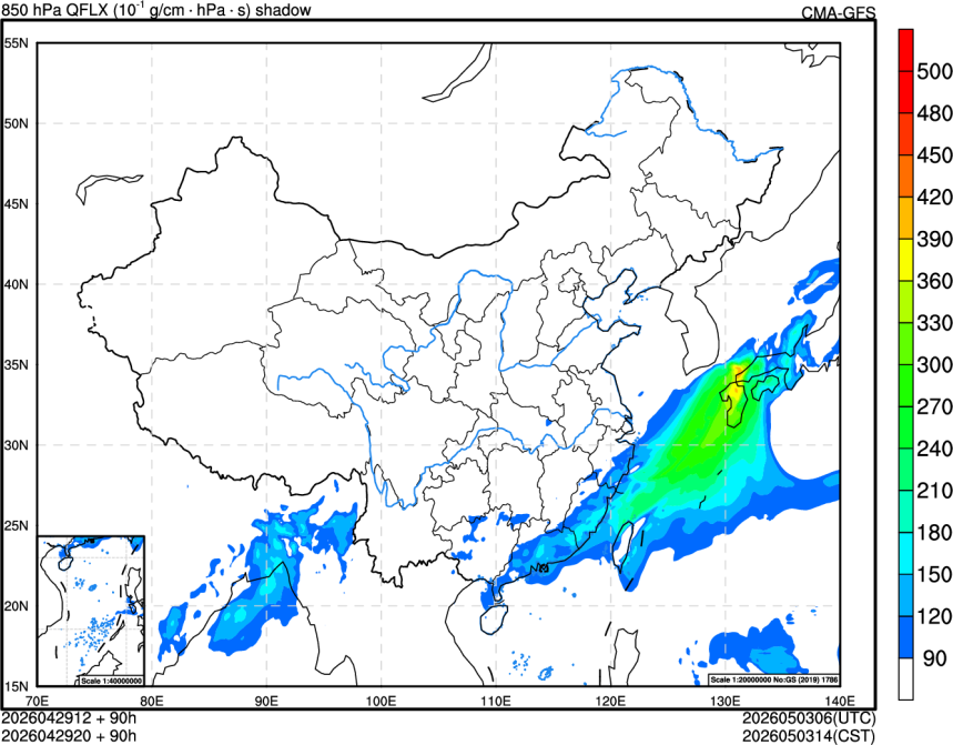04/29 12时 +090小时