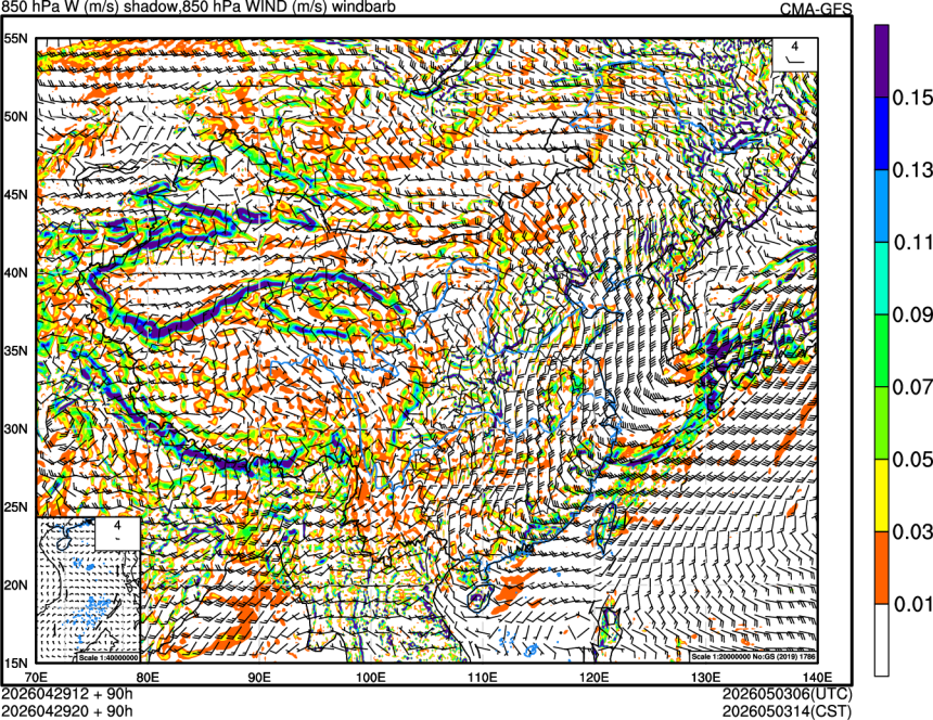 04/29 12时 +090小时