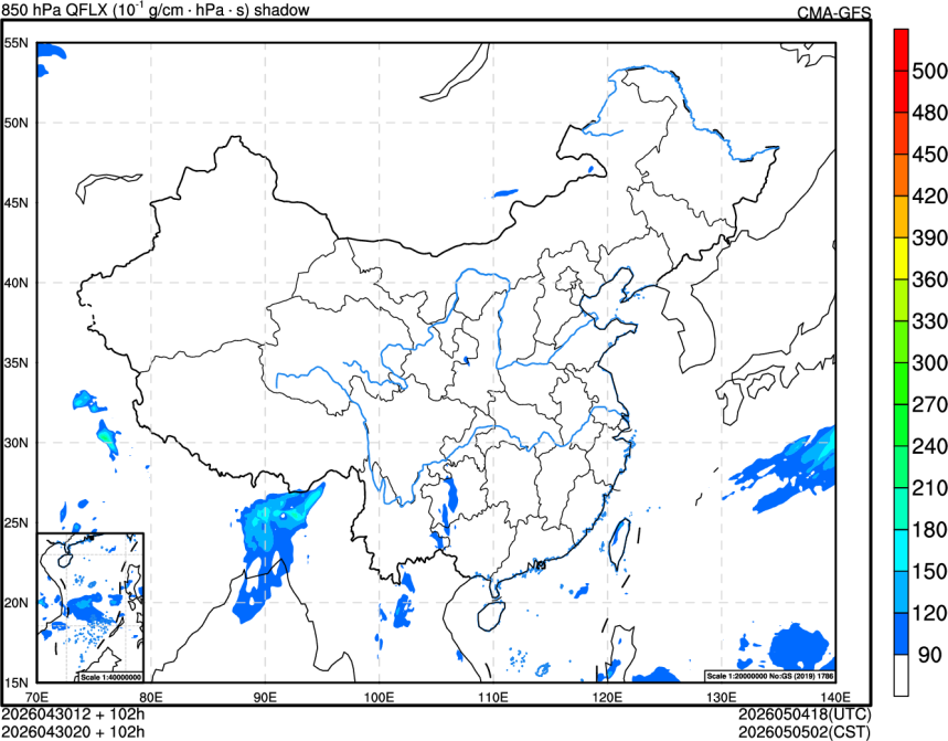04/30 12时 +102小时