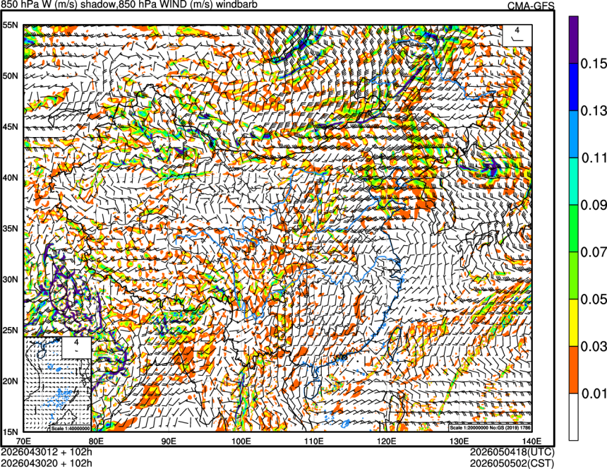 04/30 12时 +102小时