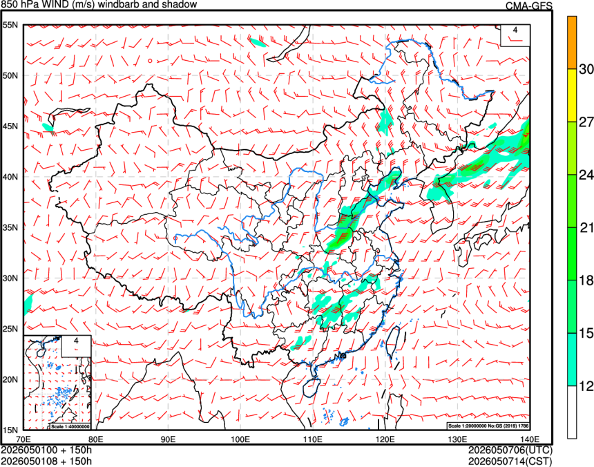 05/01 00时 +150小时