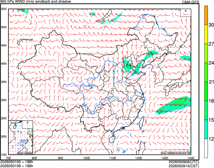 05/01 00时 +198小时
