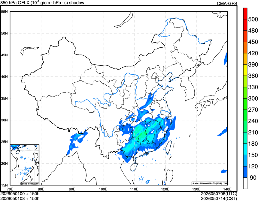 05/01 00时 +150小时