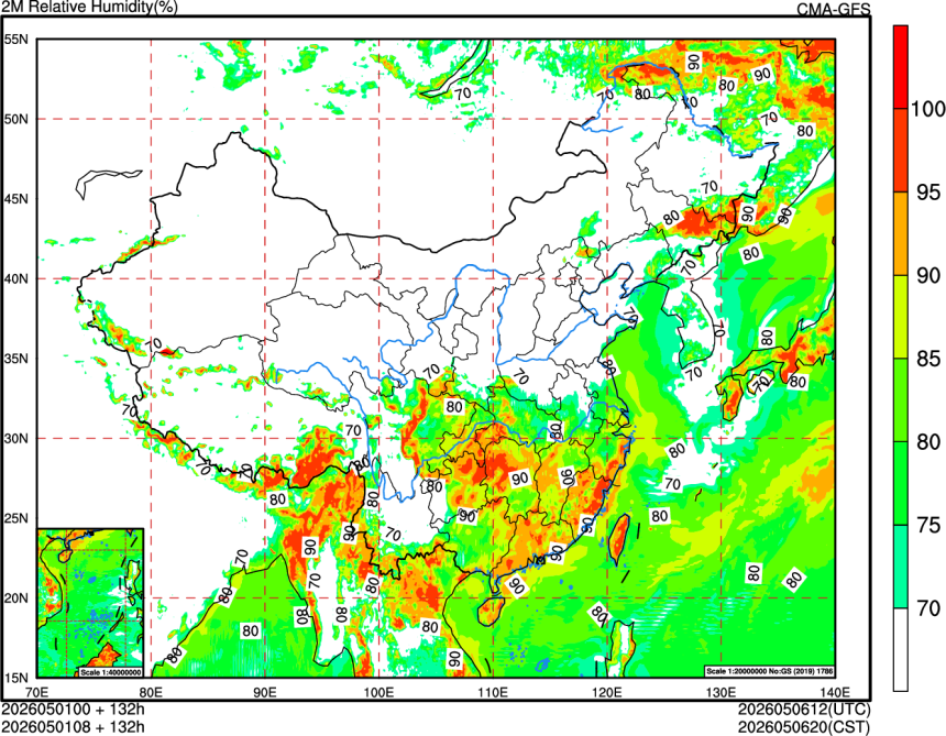 05/01 00时 +132小时