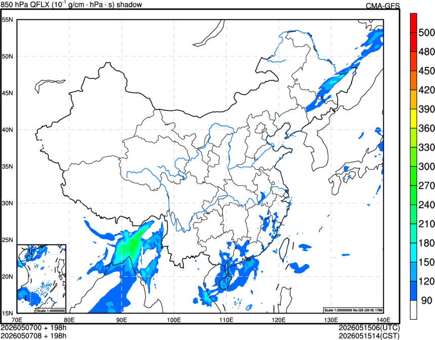 05/07 00时 +198小时