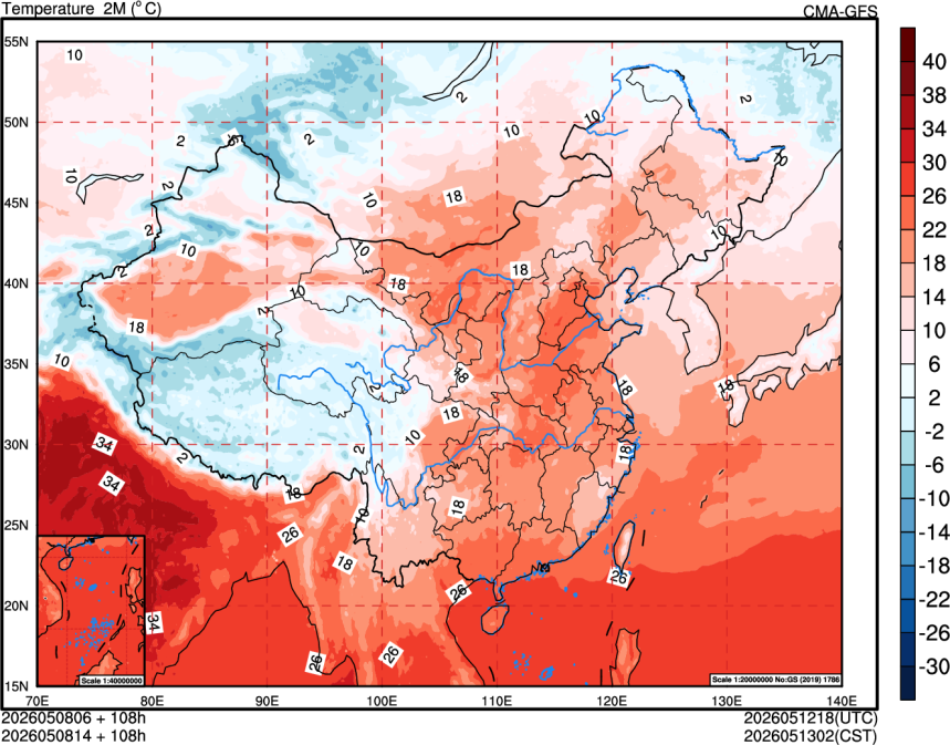 05/08 06时 +108小时