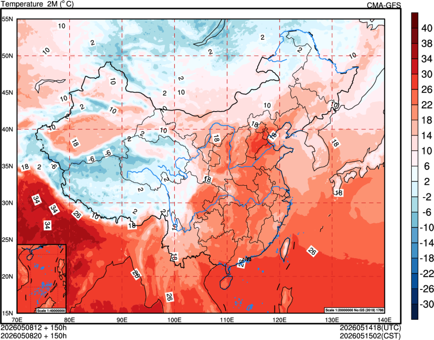 05/08 12时 +150小时