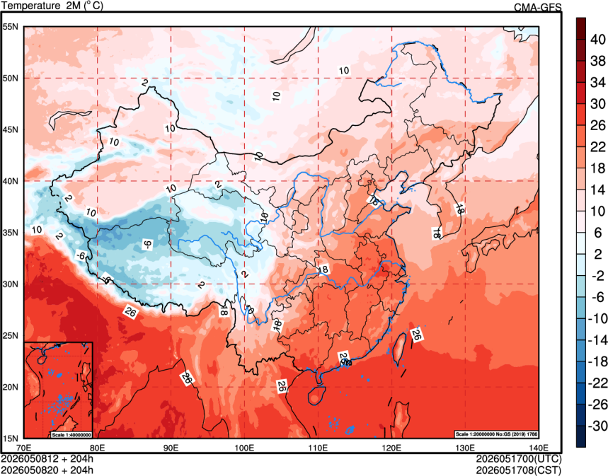 05/08 12时 +204小时