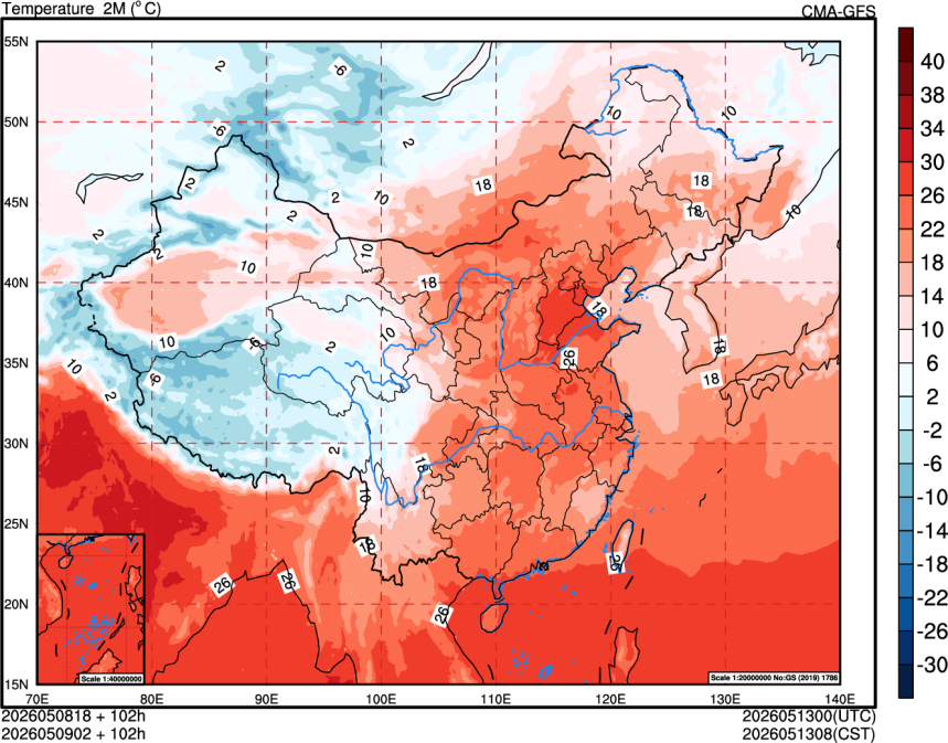 05/08 18时 +102小时