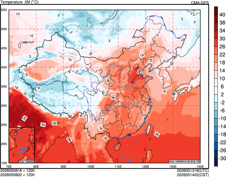 05/08 18时 +120小时