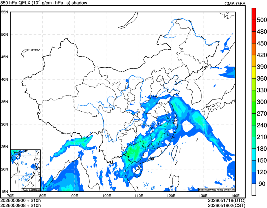 05/09 00时 +210小时