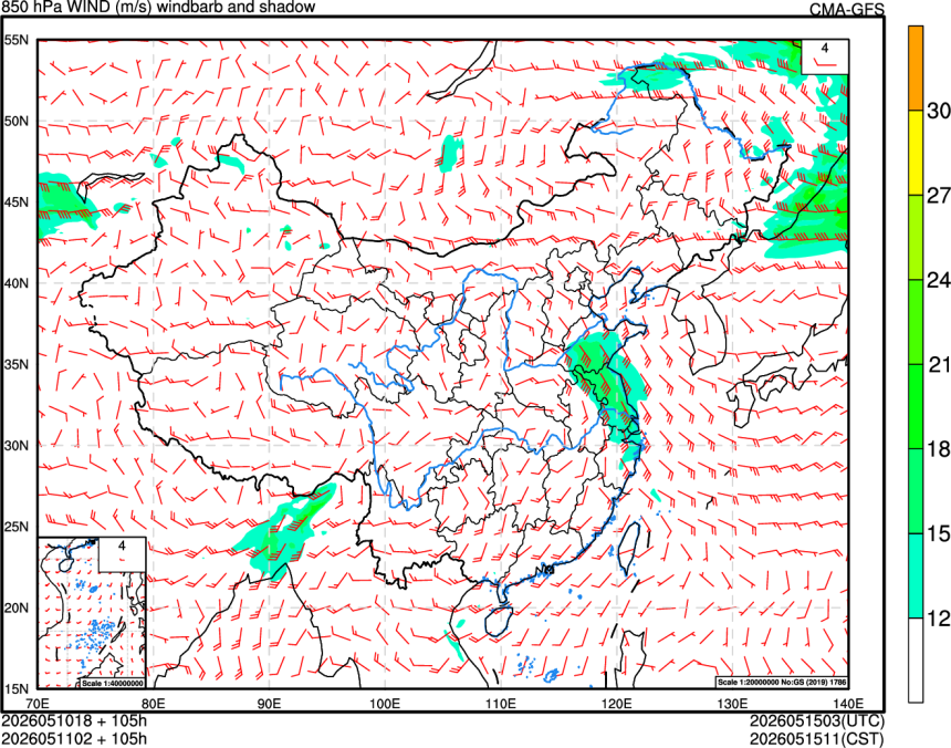 05/10 18时 +105小时