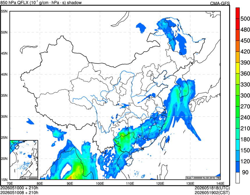 05/10 00时 +210小时