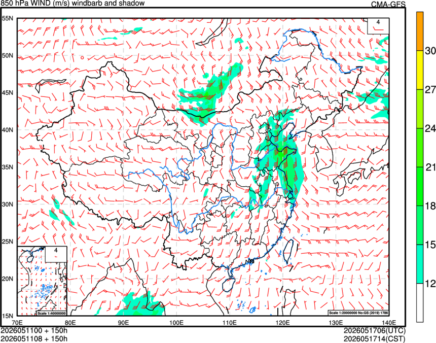 05/11 00时 +150小时