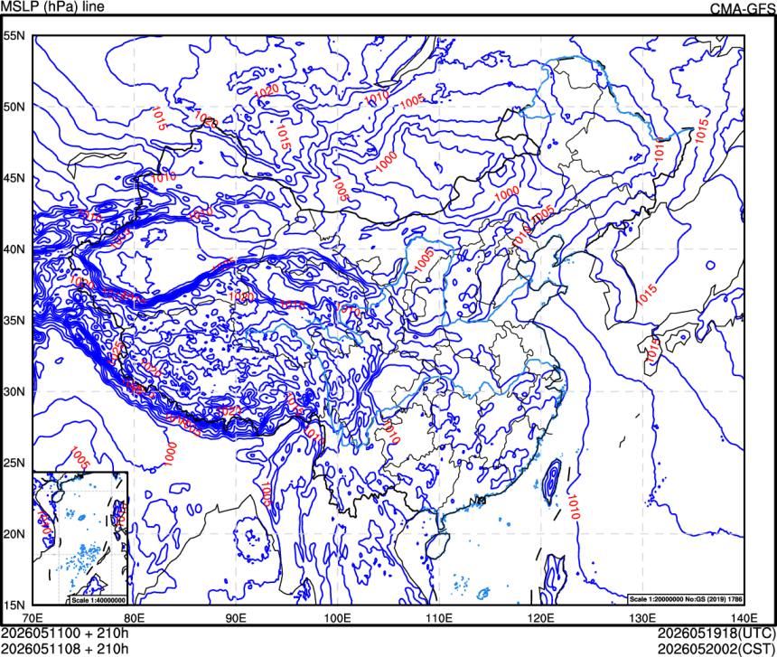 05/11 00时 +210小时