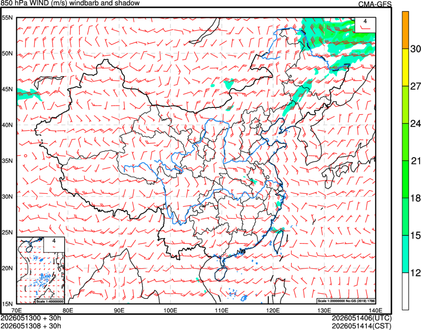 05/13 00时 +030小时