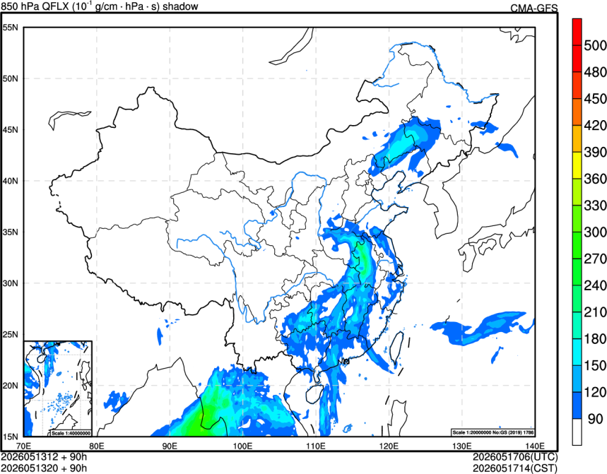 05/13 12时 +090小时