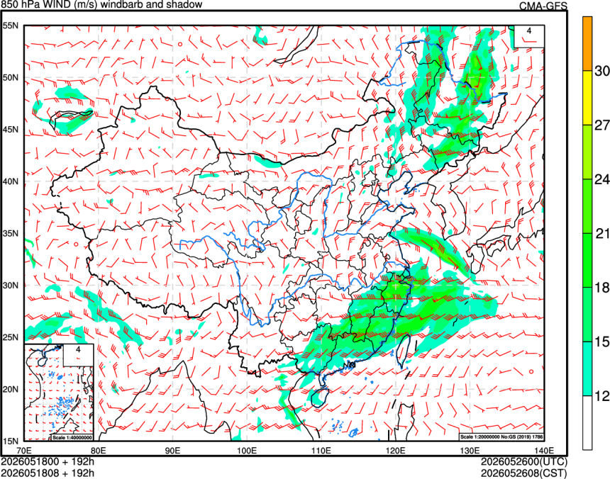 05/18 00时 +192小时