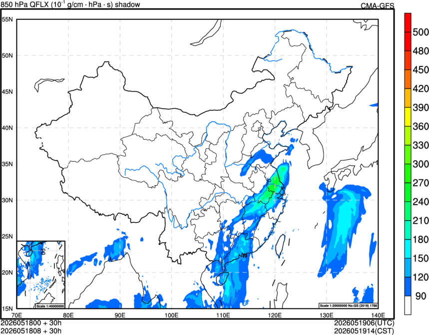 05/18 00时 +030小时