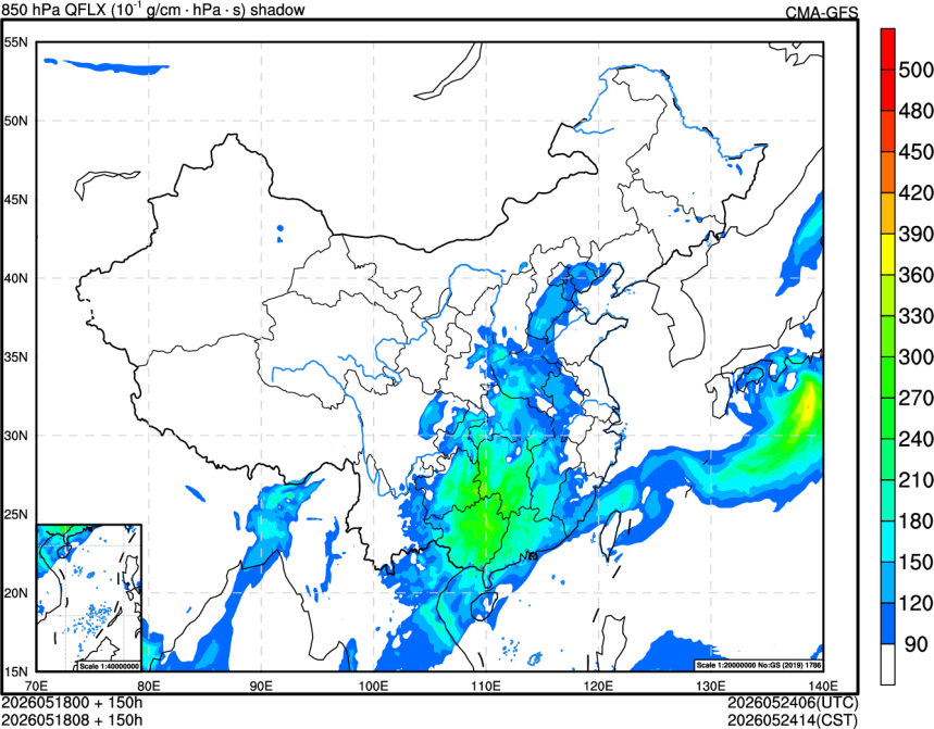 05/18 00时 +150小时
