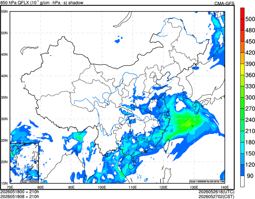 05/18 00时 +210小时