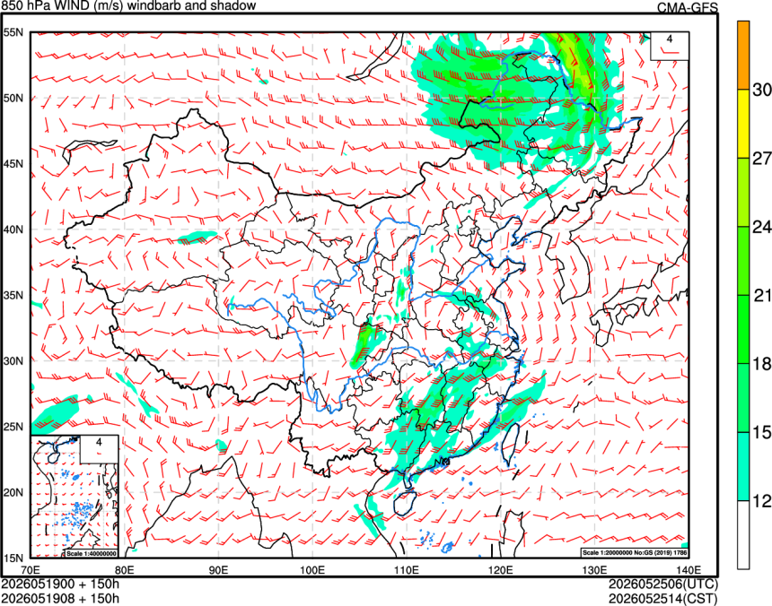 05/19 00时 +150小时