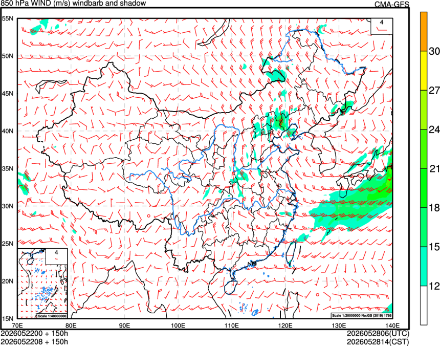05/22 00时 +150小时