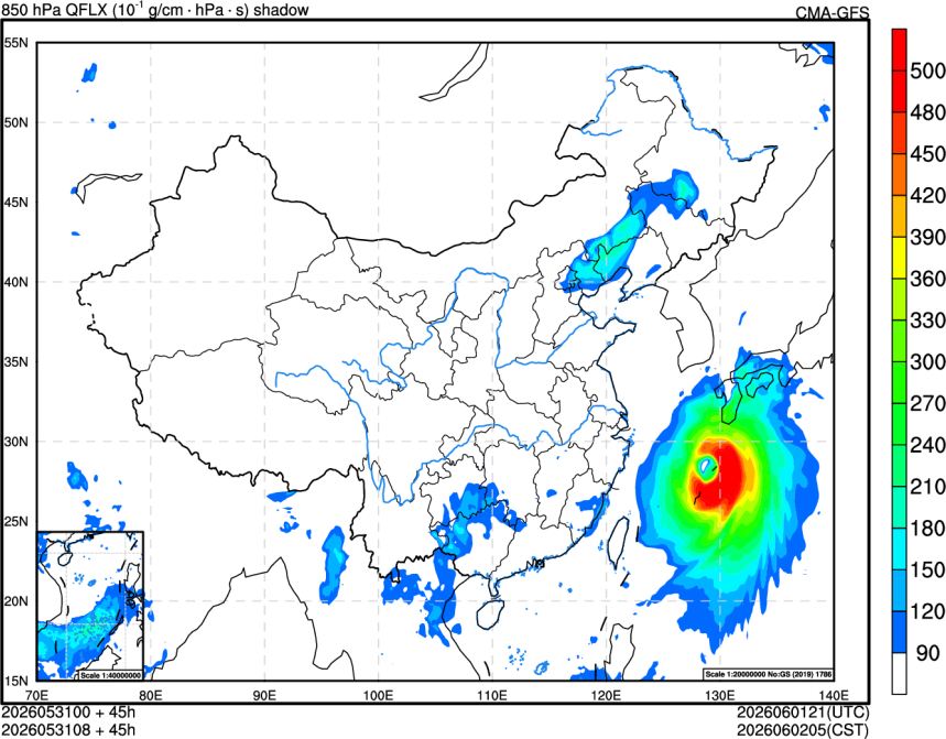 05/31 00时 +045小时