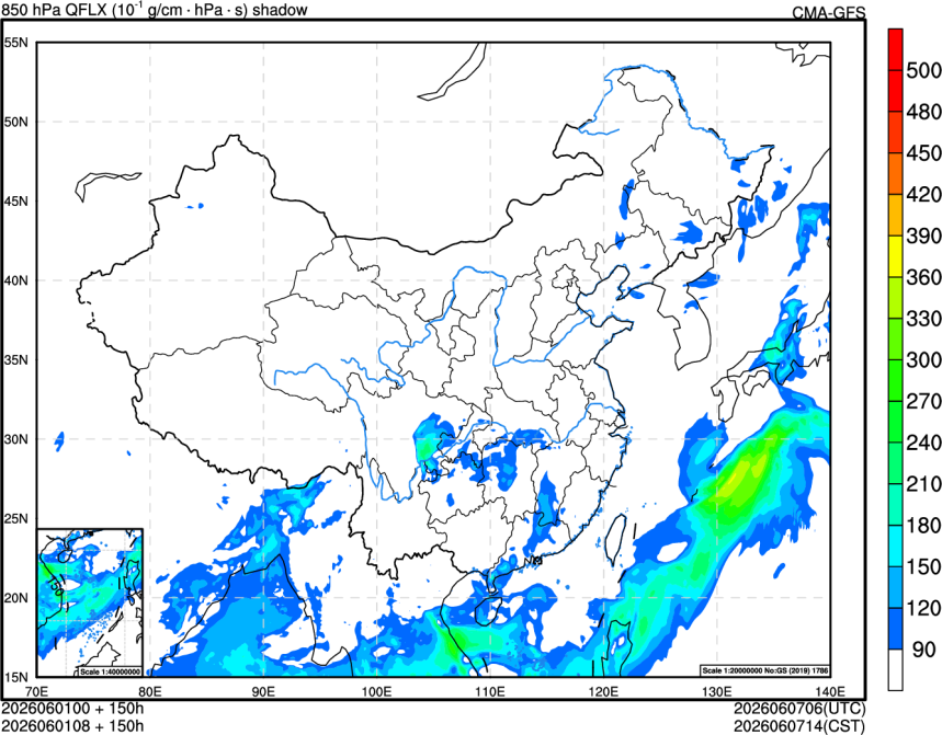 06/01 00时 +150小时
