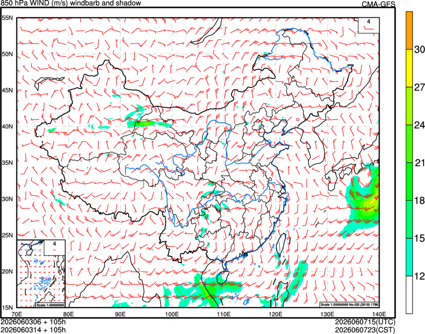 06/03 06时 +105小时
