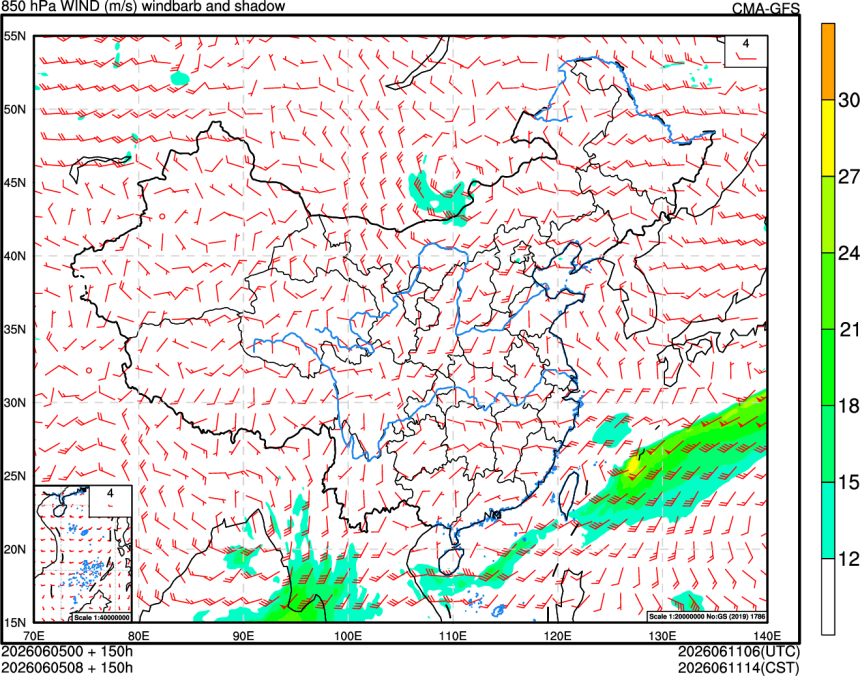 06/05 00时 +150小时