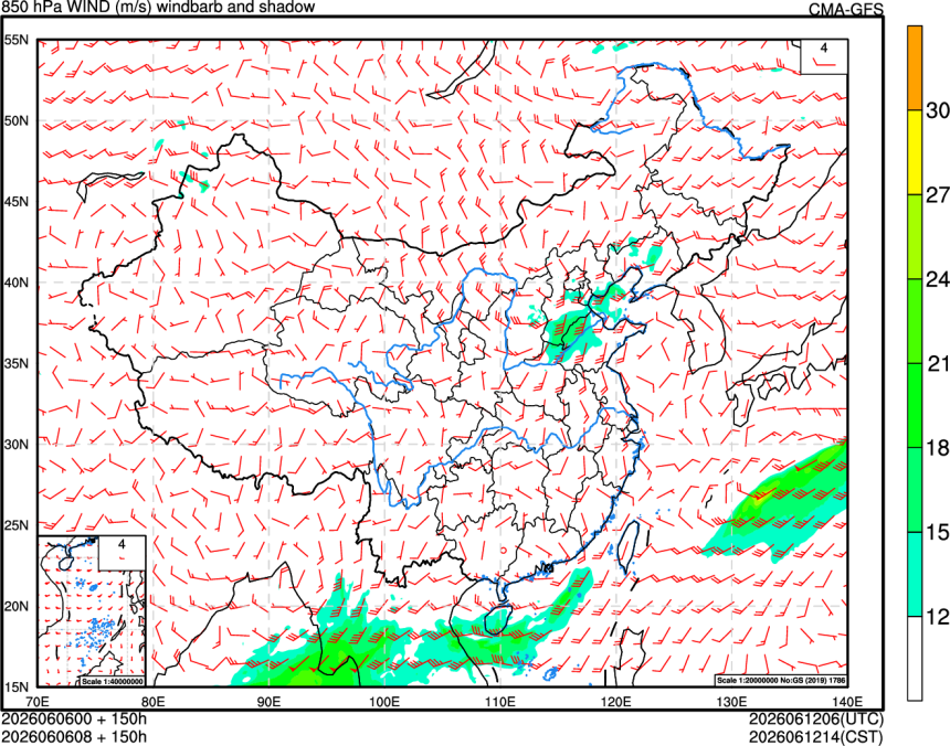 06/06 00时 +150小时