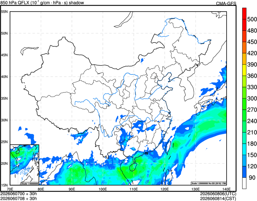 06/07 00时 +030小时