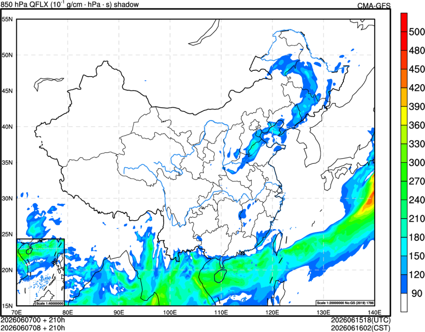 06/07 00时 +210小时