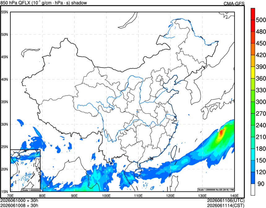06/10 00时 +030小时