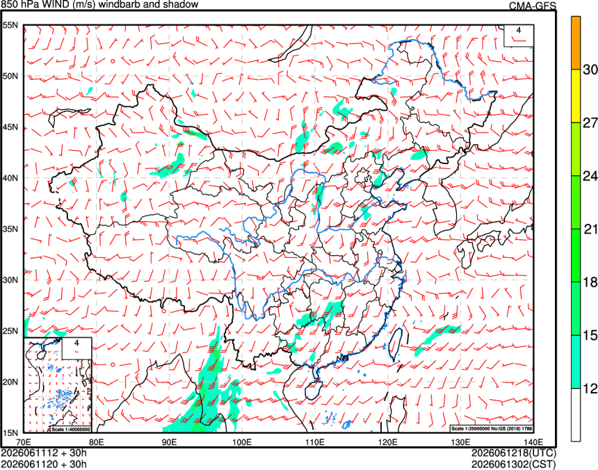 06/11 12时 +030小时