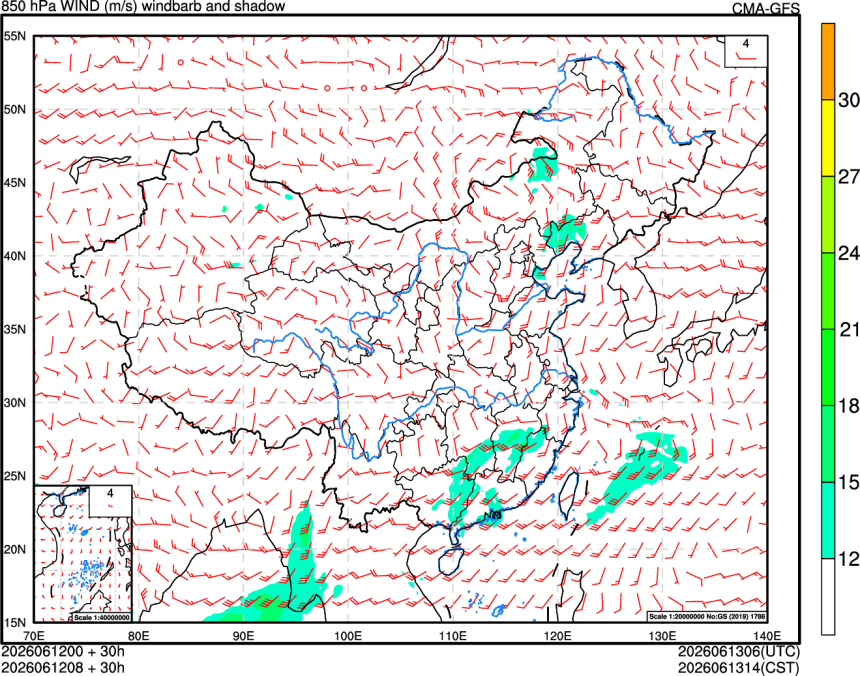 06/12 00时 +030小时