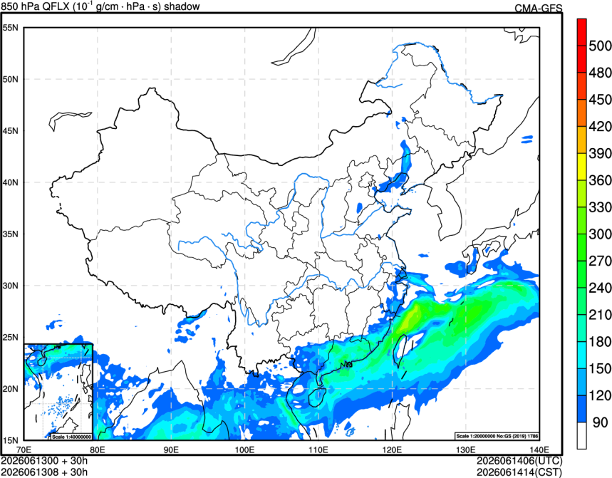 06/13 00时 +030小时