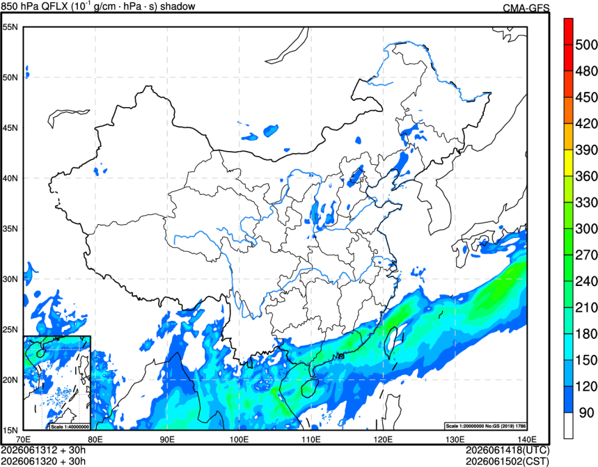06/13 12时 +030小时
