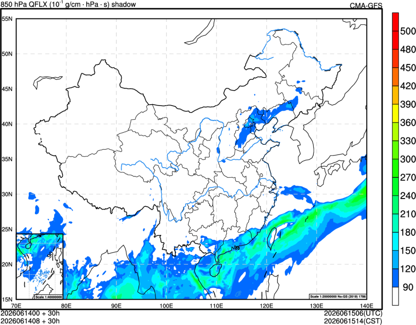06/14 00时 +030小时