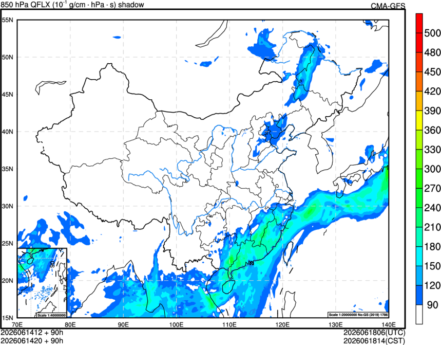 06/14 12时 +090小时