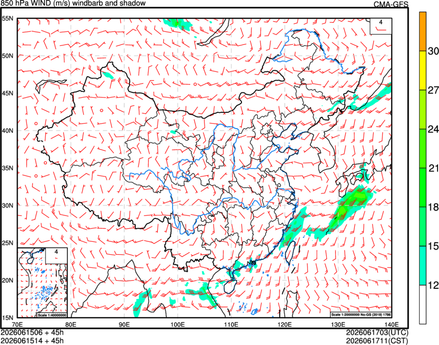 06/15 06时 +045小时
