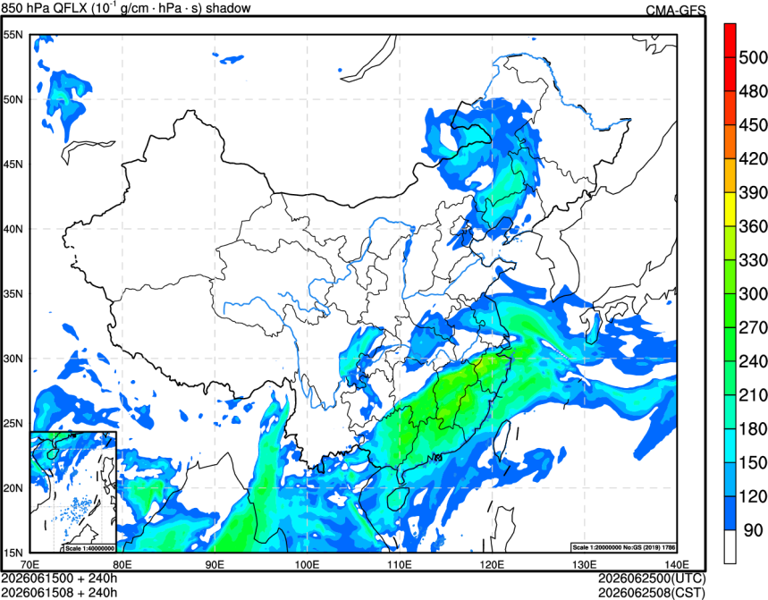 06/15 00时 +240小时