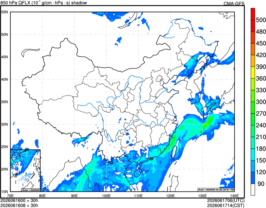 06/16 00时 +030小时