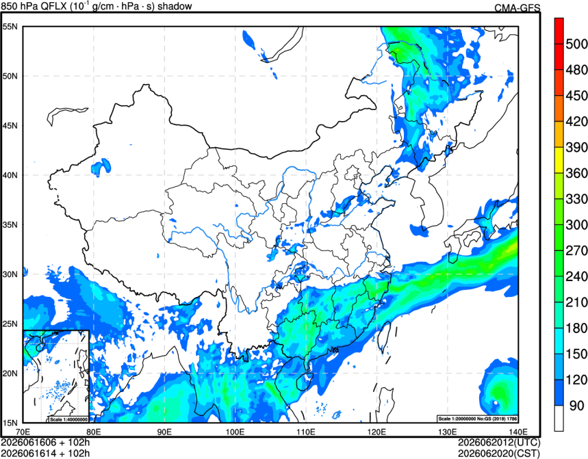06/16 06时 +102小时