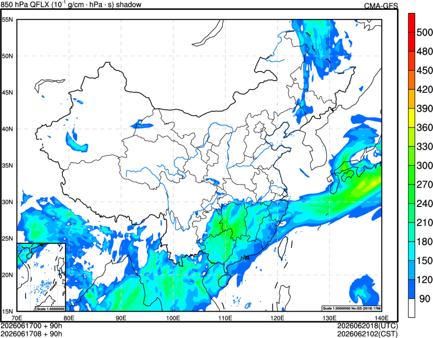 06/17 00时 +090小时